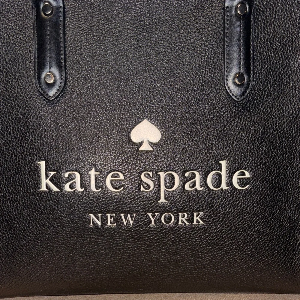 Kate Spade Black Leather Tote